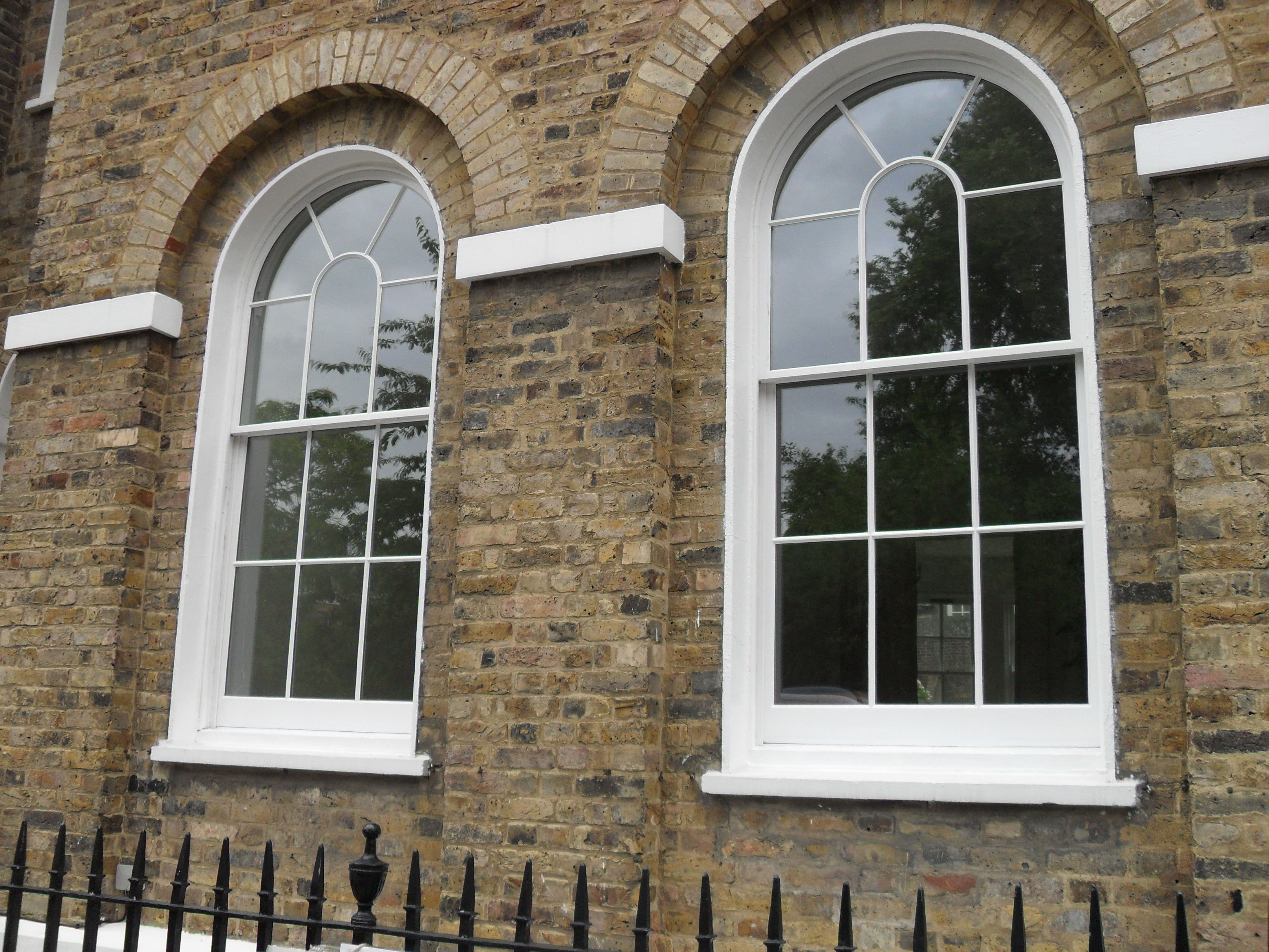 Double glazed listed windows, Greenwich