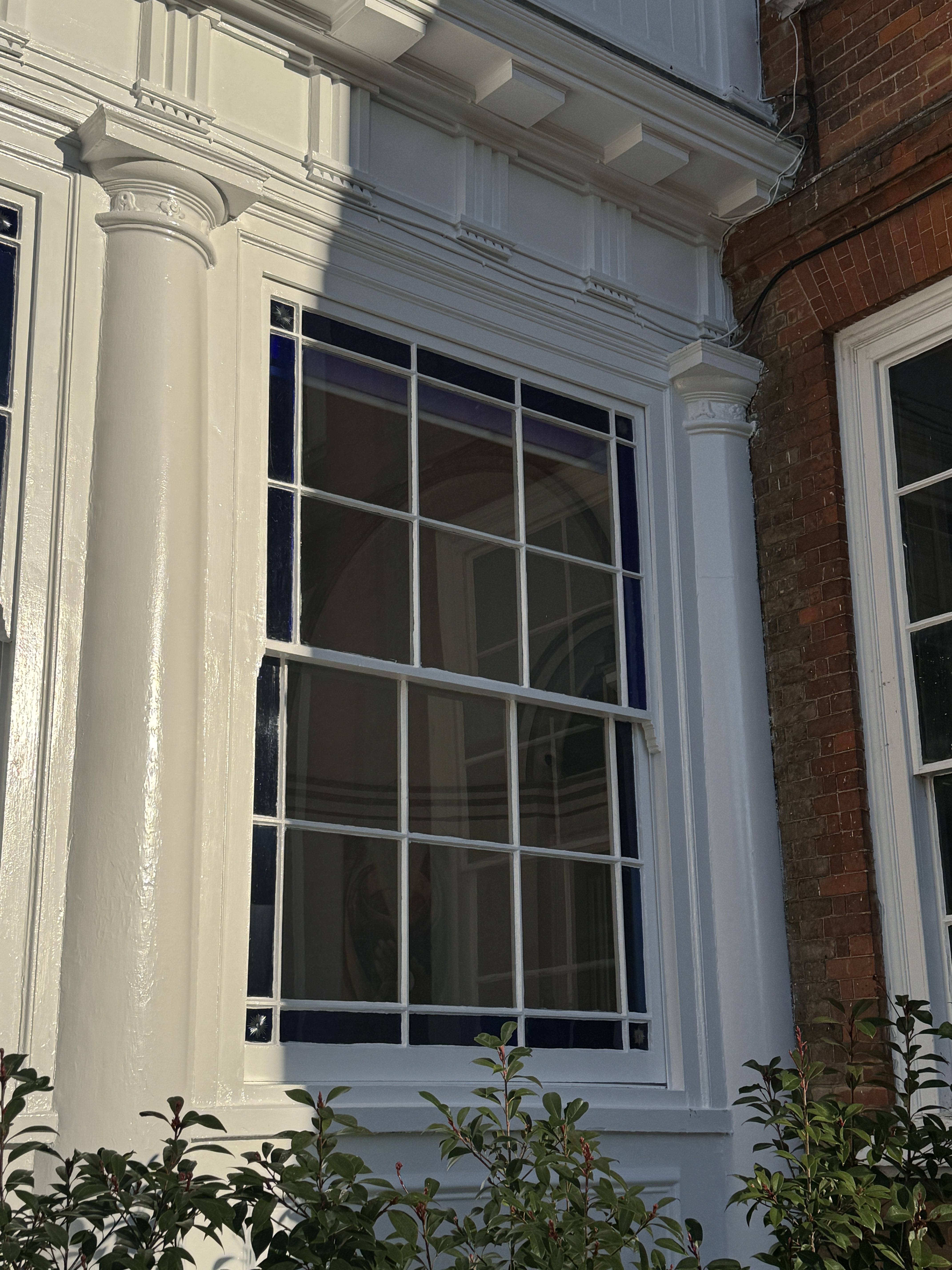 St Philomena's School sash window
